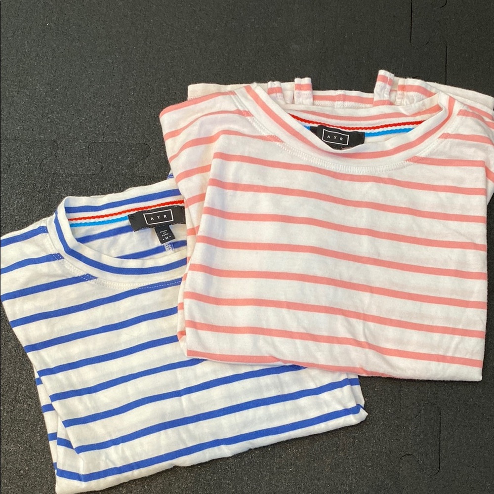 Pair of AYR Sno Cone tee shirts size medium